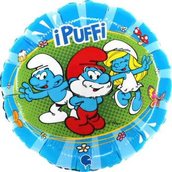 Balon folie Strumfii 45 cm