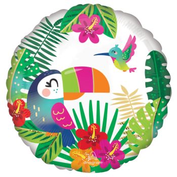 Balon folie Tropical Paradise 43 cm