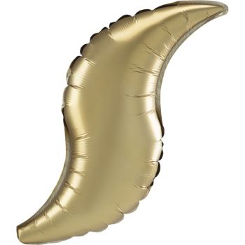 Balon Gold Satin Crescent - 48 cm