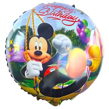 Balon Mickey Happy Birthday