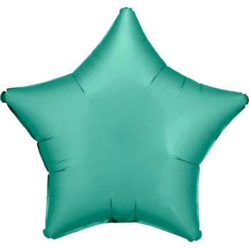 Balon Stea Verde Jad - 45 cm