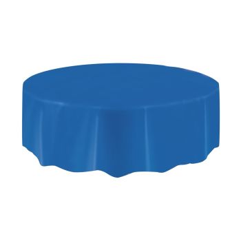 Față de Masă Rotundă Albastră 213 cm