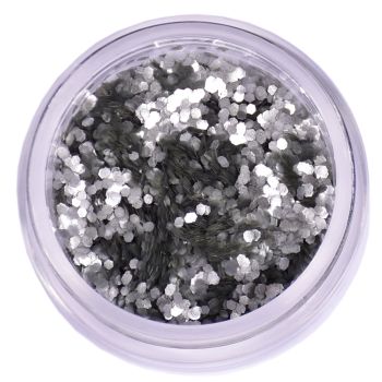 Fulgi sclipici argintiu Grimas 5 ml
