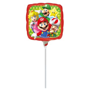 Mini balon Super Mario - 23 cm