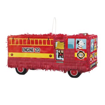 Pinata mașină pompieri - 48  cm