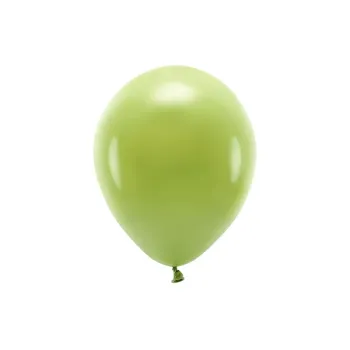 10 baloane verde olive - 26 cm