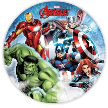 8 Farfurii Avengers Infinity Stones - 23 cm