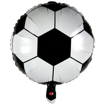 Balon mini folie metalizata minge fotbal 24 cm