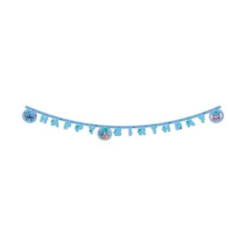 Banner Happy Birthday Stitch