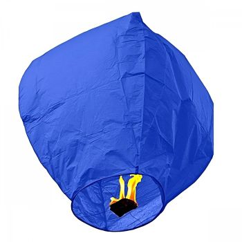 Lampion Zburator albastru - 80 cm