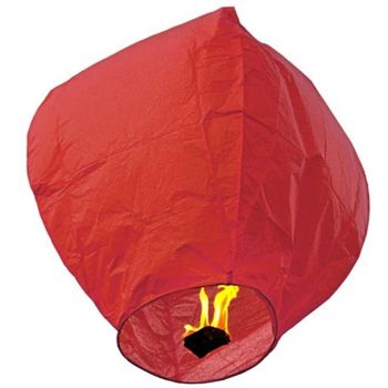 Lampion Zburator rosu - 80 cm