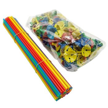 Set 100 Bete cu Rozete pentru Baloane