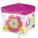 Balon patrat folie metalizata Baby Girl - 38 cm