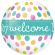 Balon folie metalizata New Baby 38 x 40 cm