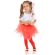 Fusta tutu rosie