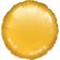 Balon auriu rotund 45 cm