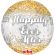 Balon sfera Happy Wedding Day 38 x 40 cm