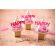 Confetti fuchsia si aurii Happy