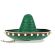 Sombrero verde cu bor mic