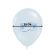 10 baloane bleu pastel cu botosei - 30 cm
