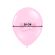 10 baloane roz pastel din latex cu botosei - 30 cm