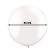 Balon Jumbo alb 80 cm
