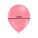 100 Baloane metalice roz neon - 23 cm