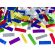 Tun 60 cm confetti folie metalica mixt