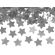Tun 60 cm confetti stelute argintii