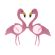 Ochelari flamingo roz