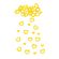 Confetti metalice inimioare aurii
