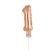 Balon decorativ cifra 1 roz gold - 13 cm