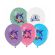 5 baloane multicolore Unicorn - 30 cm
