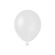 100 baloane alb perlat Gemar - 12 cm