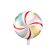 Balon acadea multicolor - 43 cm