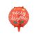 Balon roșu Merry Christmas - 45 cm
