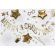 Mini banner auriu Merry Christmas