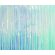 Perdea decorativa bleu iridiscent - 100 x 200 cm