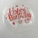 Sticker roz deschis pentru baloane