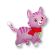 Balon pisică roz 92 cm
