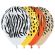 5 Baloane Jungle Stripes Sempertex - 30 cm