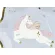 8 Farfurii Pastel Unicorn- 18 cm