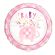 Balon Baby elefant roz - 45 cm