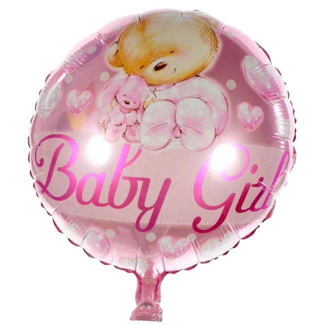 Balon folie roz Baby Girl 57 cm