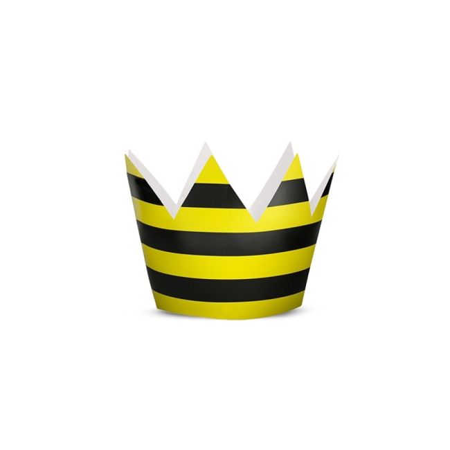 6 coroane albină