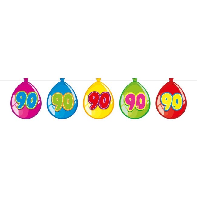 Banner baloane numarul 90