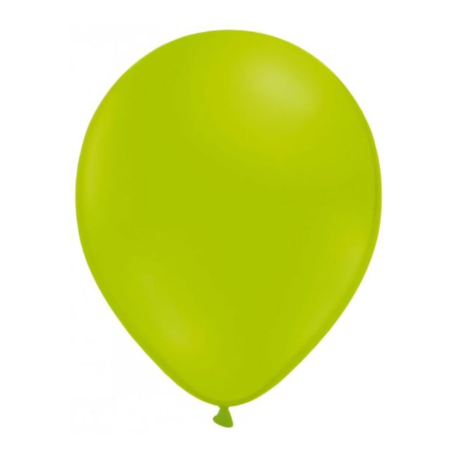 Baloane latex verde fistic 25 cm - 100 buc.