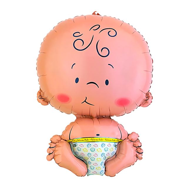 Balon folie metalizata Welcome Baby 41 x 56 cm