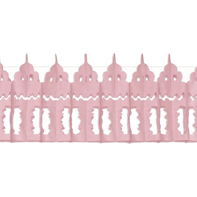 Ghirlanda decorativa model biberon roz 3 m