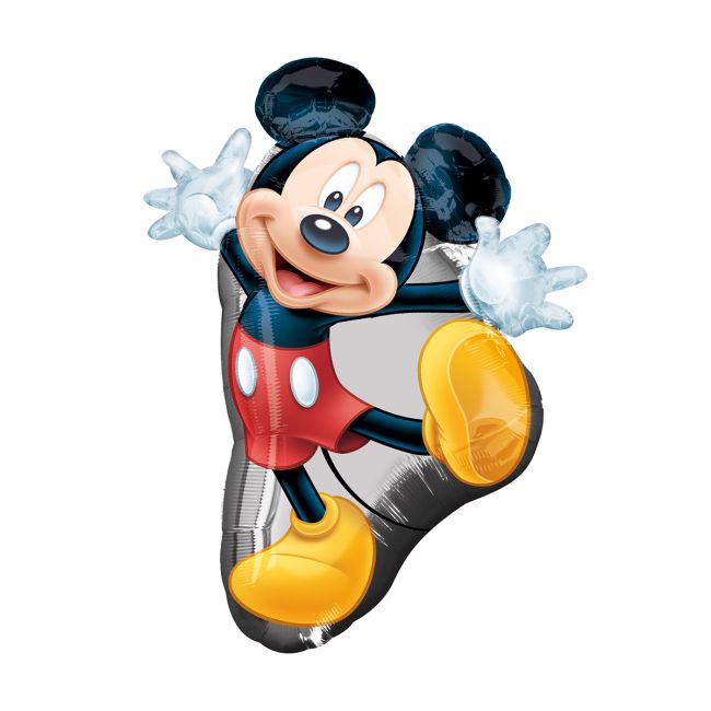 Balon folie metalizata super shape Mickey Mouse - inaltime 78 cm
